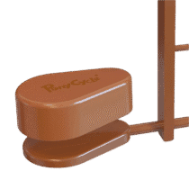 Model U Pedal Pad Brown 1 Transparent