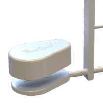 Model U Pedal Pad White 1 Transparent