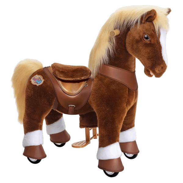 PonyCycle® Ponei, Model Y™ Advanced, maro, 4-8 ani