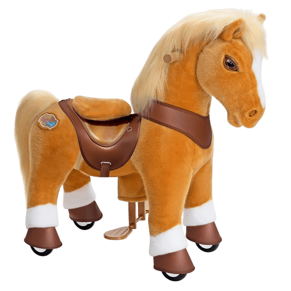 PonyCycle® Ponei, Model Y™ Advanced, maro deschis, 3-5 ani